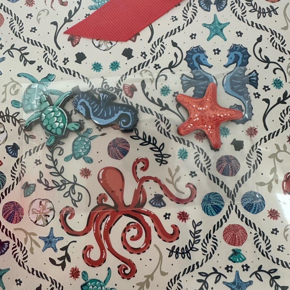 NWT Vera Bradley Sea Life Magnet Memo Board - Picture 4 of 5
